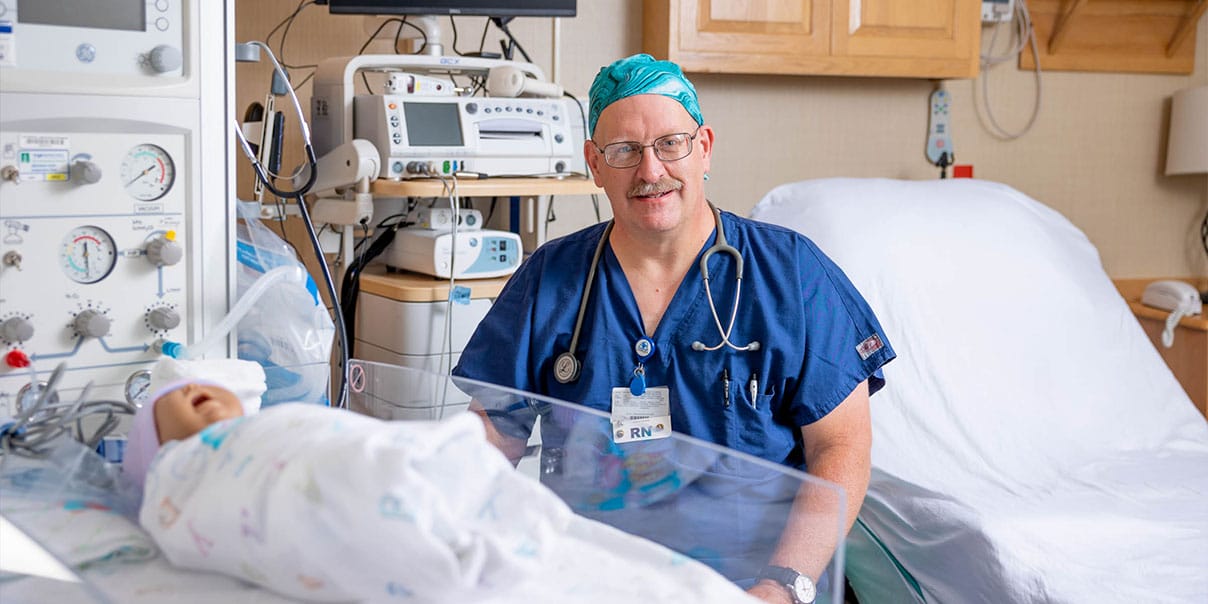 CCV healthcare student